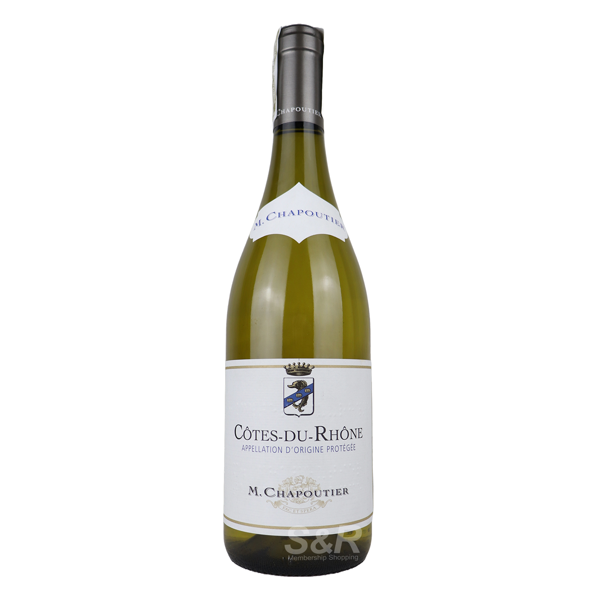 M. Chapoutier Cotes-Du-Rhone White Wine 750mL